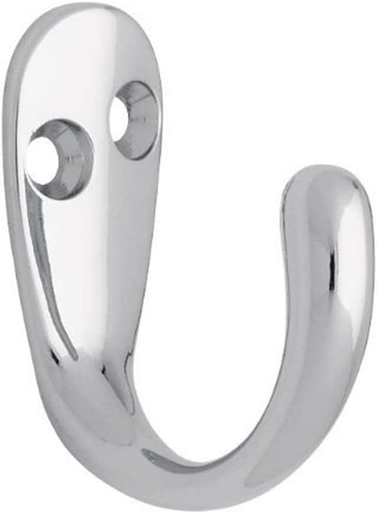 B59103Z-CHR-C Single Prong Robe Hook, Polished Chrome